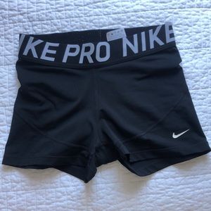 Black Nike Pros Spandex